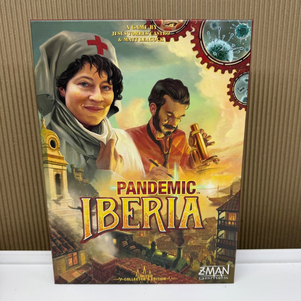 Pandemic Iberia Board Game Limited Collector's Edition Z-Man Games ZMG71120